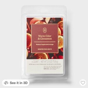 Warm Cider & Cinnamon Wax Melts NWT